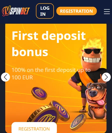 JVSpinBet promo code