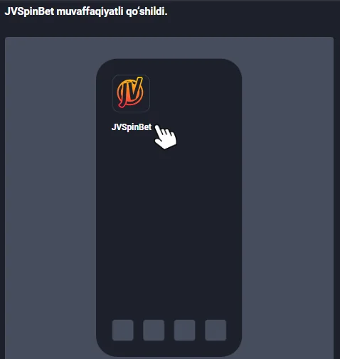 JVSpinBet – Ilovani yuklab olish va sharh