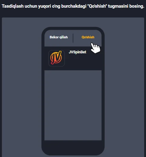 JVSpinBet – Ilovani yuklab olish va sharh